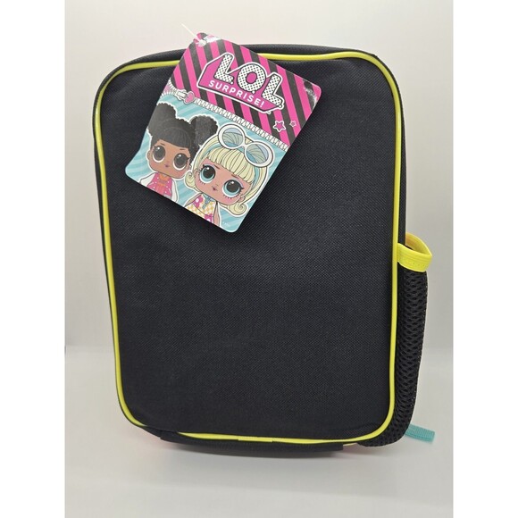 LOL Surprise Pink Insulated Lunch Bag Lunch Tote Side Pocket With Handle - Picture 3 of 7
